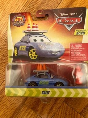 Sally Rescue Blue Die-Cast Toy Car - Disney Pixar Cars